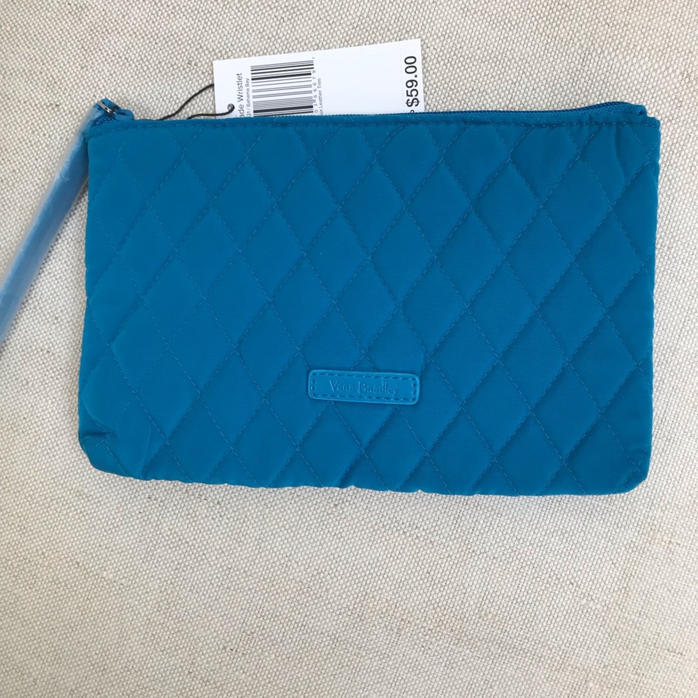 Vera Bradley Escapade wristlet in Bahama Bay